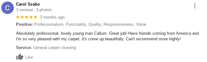 Carpet Cleaners In Guildford Review 1