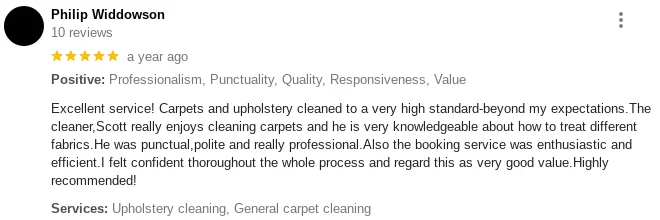 Pro Carpet Cleaning Review v.5